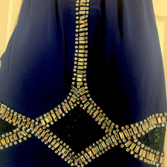 Long Dark Blue Dress - Picture 1 of 2